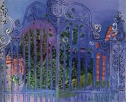 Dufy Raoul La Grille oil on canvas